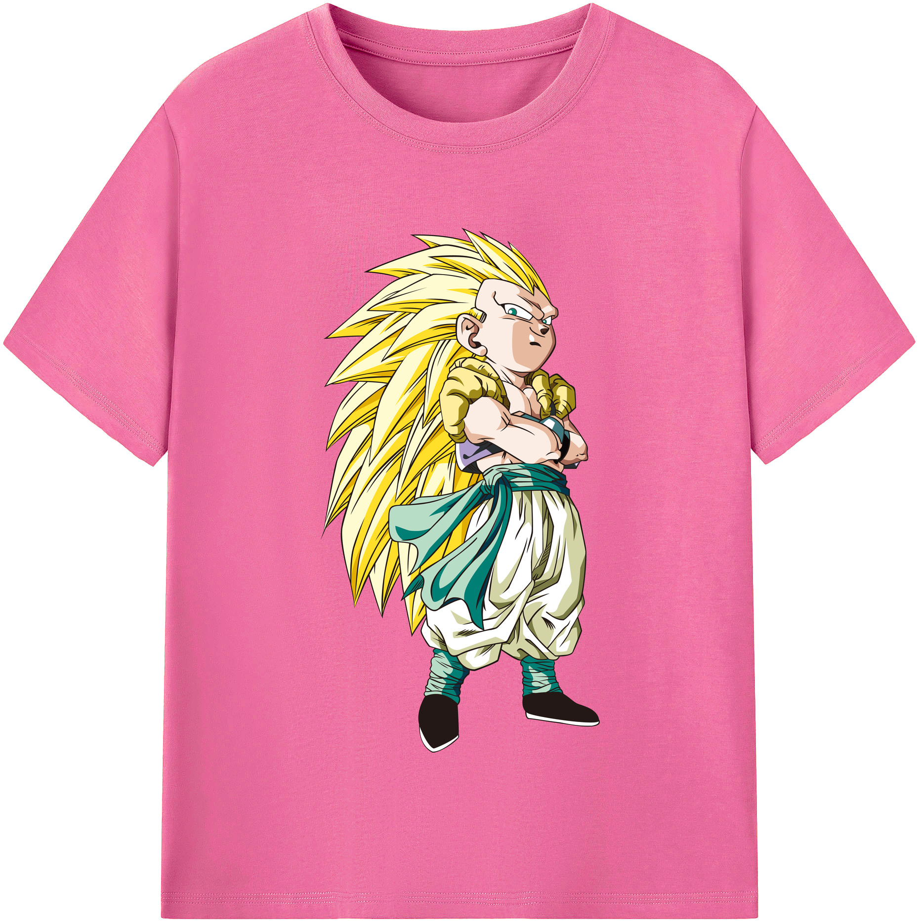 （画像用） ドラゴンボール ベジット DRAGON BALL Vegetto レディースカジュアルプリントTシャツ（綿100％）